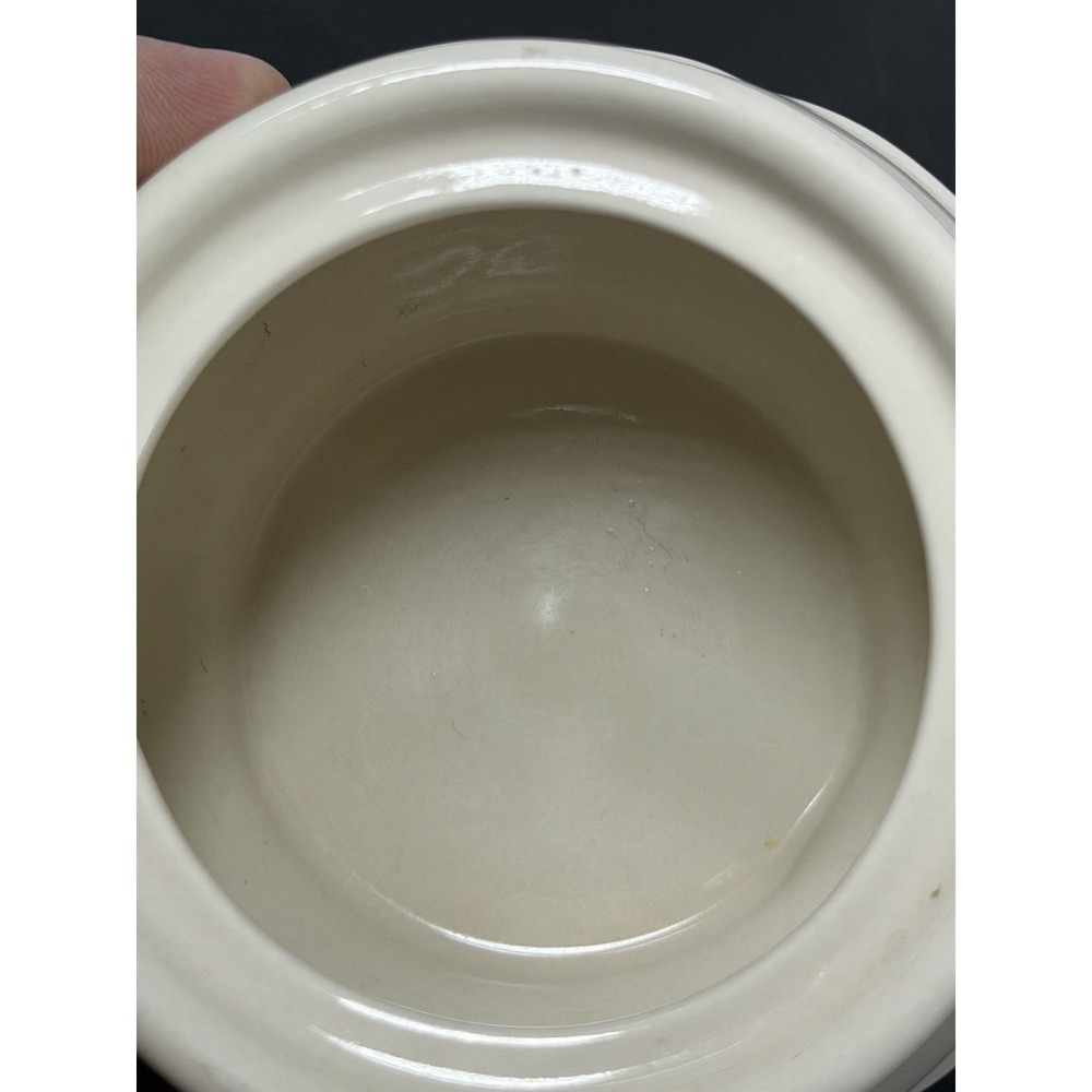 Longaberger woven traditions Heritage green sugar bowl w lid - Picture 6 of 9